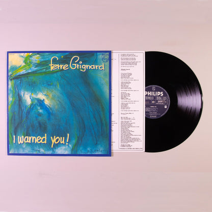 Ferre Grignard - I Warned You LP Open