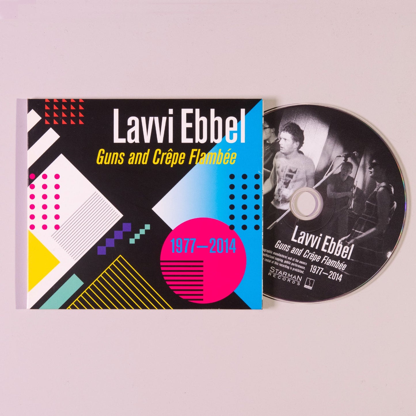 Lavvi Ebbel - Guns and Crˆpes Flamb‚e CD Open